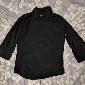 Black button up